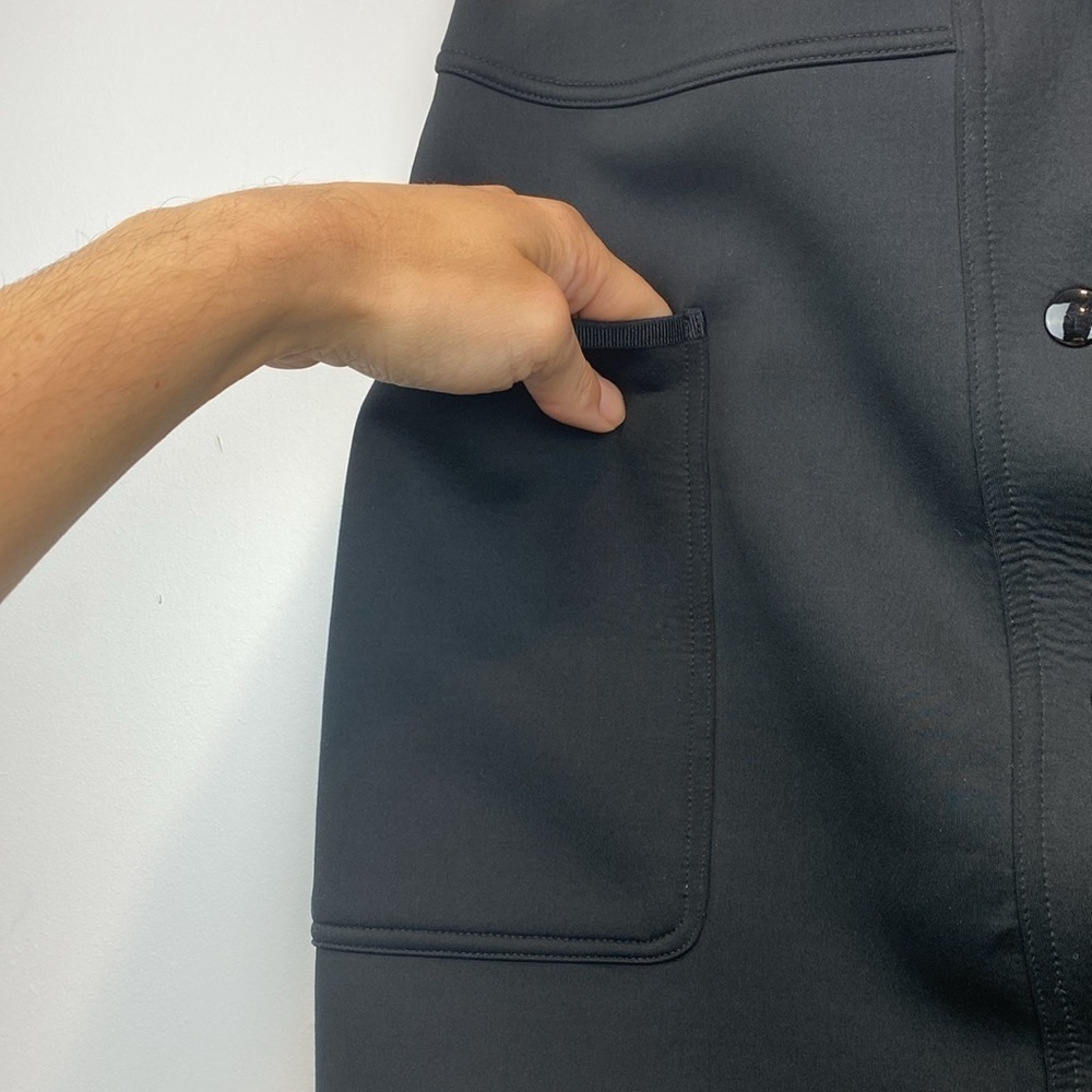 SANDRO • Juliena Scuba Skirt with pockets - Picture 5 of 9